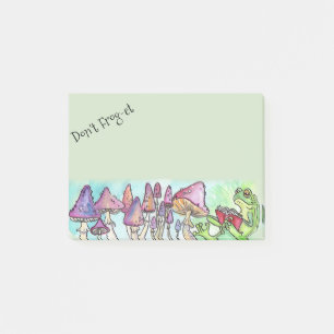Nicht Frog-et-Storybook Frosch lesen Post-it Klebezettel
