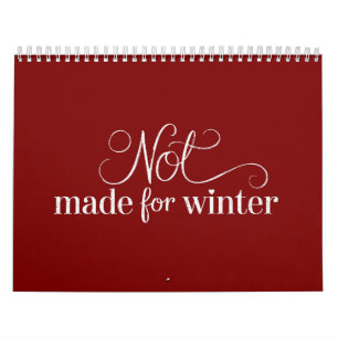 Nicht für den Winter gemacht Cozy Season Weihnacht Kalender