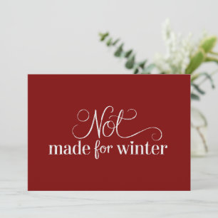 Nicht für Winter gemütlich Weihnachten Weihnachten Einladung