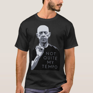 Nicht ganz mein Tempo-T - Shirt, schwarz und weiß T-Shirt