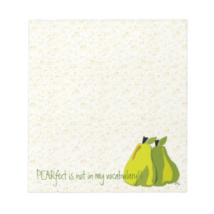 Nicht ganz PEARfect Notizblock