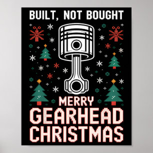 Nicht gekauft Piston Funny Merry Gearhead Chris Poster