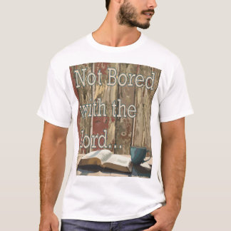 Nicht gelangweilt vom Herrn T-Shirt