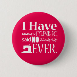 Nicht genug Gewebe zum Nähen {dunkel} Button