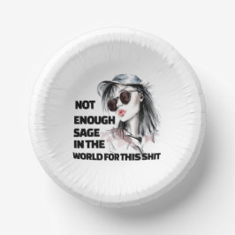 Nicht genug Sage Pappteller