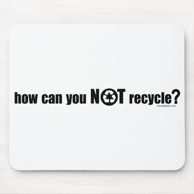 Nicht Gerecycelt? Mousepad (Vorne)