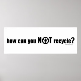 Nicht Gerecycelt? Poster