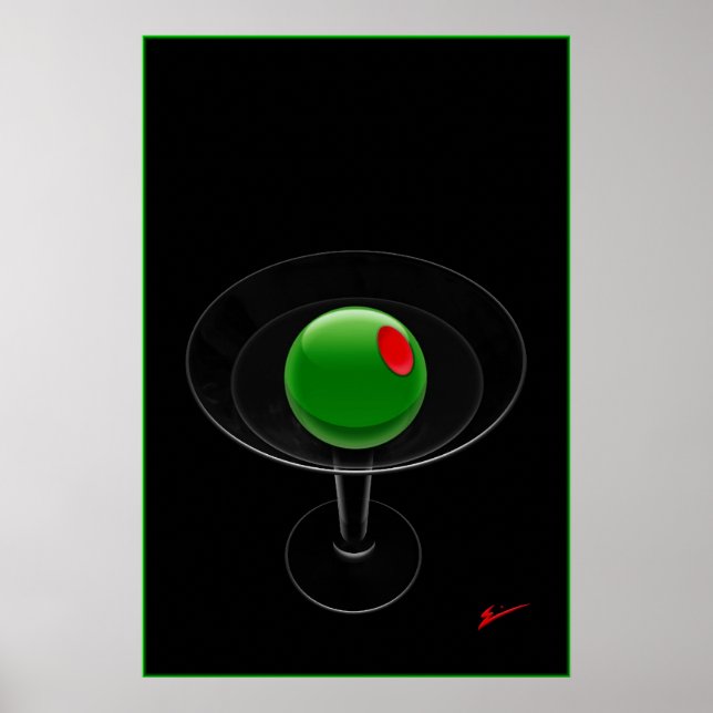 Nicht geschüttelt (Nacht) Poster (Vorne)