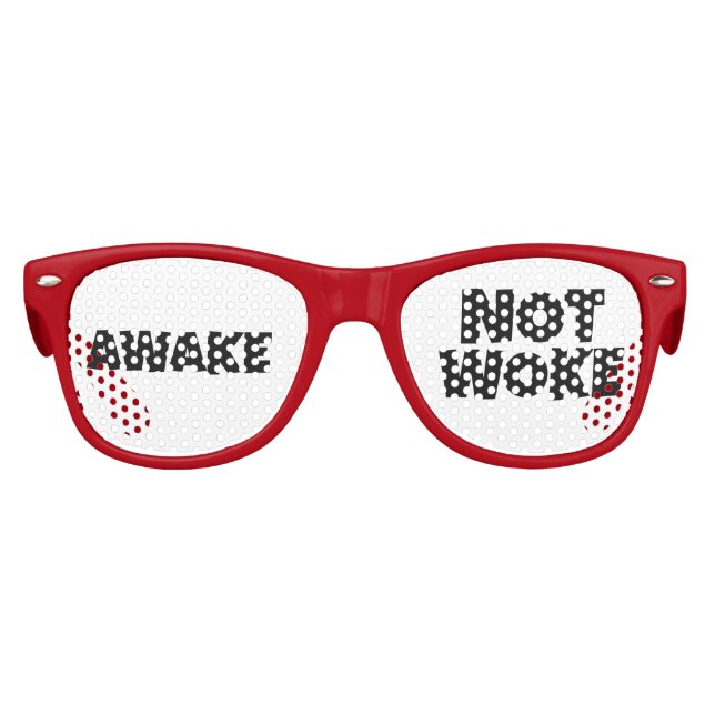 NICHT GEWECKT FUNGLASSEN PARTYBRILLE (Vorderseite)