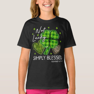 Nicht glücklich, einfach gesegnetes Christliches K T-Shirt