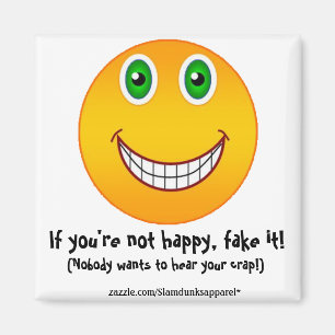 Nicht glücklich - Magnet