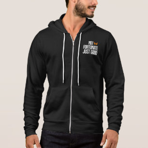 Nicht Glücklich, Nur Gut Monarch Schmetterling Zit Hoodie
