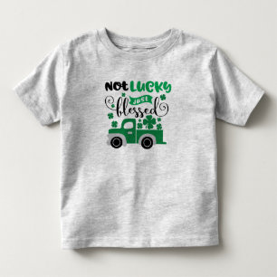 Nicht glücklichen gerade gesegneten St Patrick Tag Kleinkind T-shirt