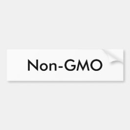 Nicht-GMO Autoaufkleber