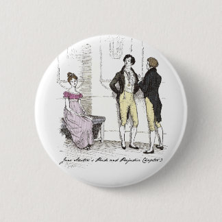 Nicht gut genug, Jane Austen Pride & Prejudice Button