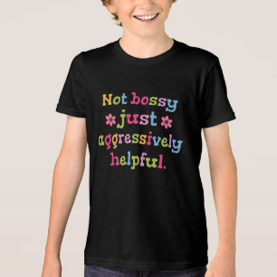 Nicht herrisch, sondern aggressiv hilfsbereit Tri-Blend shirt