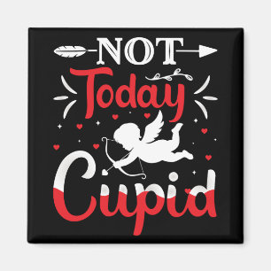 Nicht heute Cupido Lustiger Valentinstag Magnet