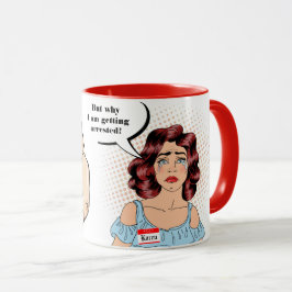 Nicht heute, die Karen-Tasse weinen Tasse