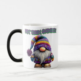 Nicht heute Gnomeey-Weihnachts-Gnom Verwandlungstasse