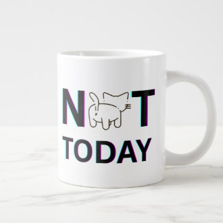 nicht heute Jumbo-Tasse