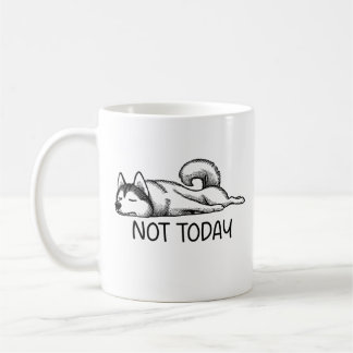 nicht heute kaffeetasse