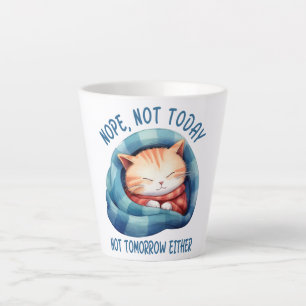 Nicht heute, nicht morgen - eingeführt Cat Spaß Milchtasse