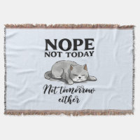 Nicht heute, nicht morgen - Schlaflose Katze