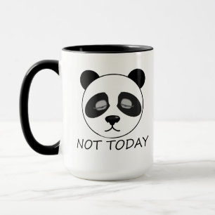 Nicht heute Panda Tasse