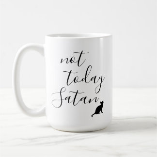 Nicht heute Satan - Katze Kaffeetasse