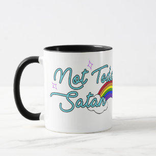 Nicht heute Satan Tasse