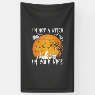 Nicht Hexenfrau Halloween Sonnenuntergang Kessel_1 Banner