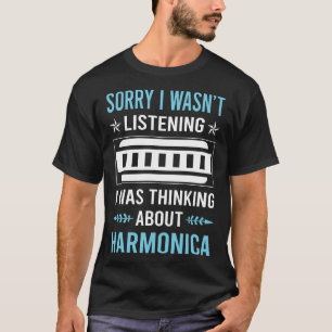 Nicht hörende Harmonika Mundorgel T-Shirt