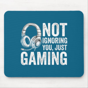Nicht ignorierendes Gaming-Headset-Grafik-Videospi Mousepad