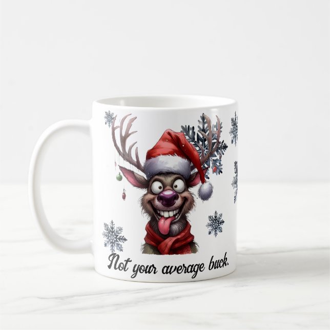 Nicht Ihr durchschnittlicher Bukaffee Weihnachten  Kaffeetasse (Links)