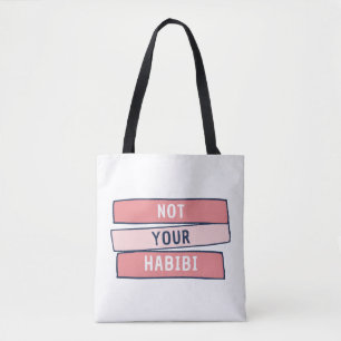 Nicht Ihr Habibi - lustig arabisch-feministisch ar Tasche