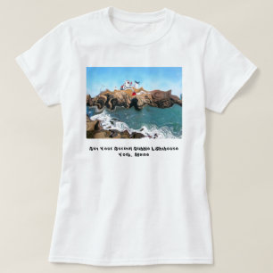 Nicht Ihr normaler Klumpen-Leuchtturm-T - Shirt
