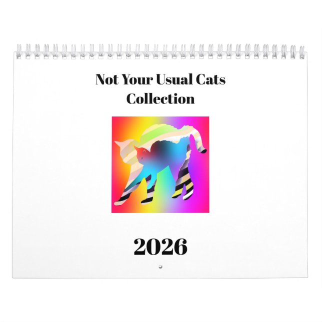 Nicht Ihr üblicher Cats Collection Fun Calendar Kalender (Titelbild)