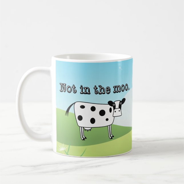 Nicht im Moo Kaffeetasse (Links)