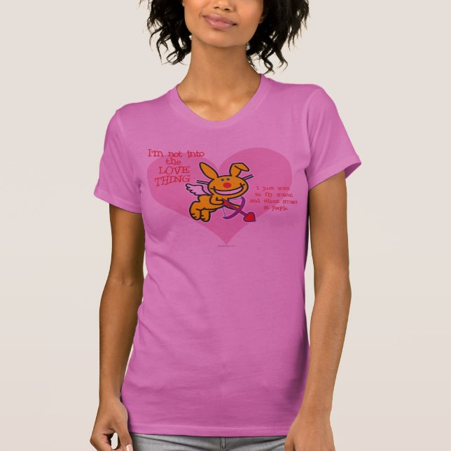 Nicht in die Liebe-Sache T-Shirt (Vorderseite)