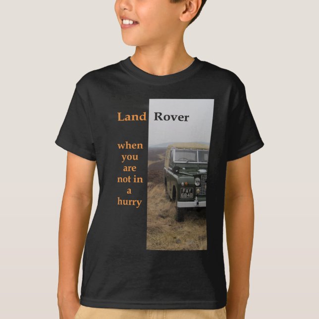Nicht in Eile T-Shirt (Vorderseite)