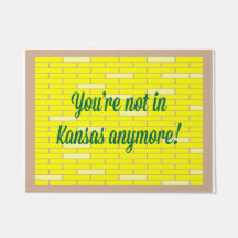 Nicht in Kansas Fußmatte mehr