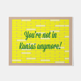 Nicht in Kansas Fußmatte mehr