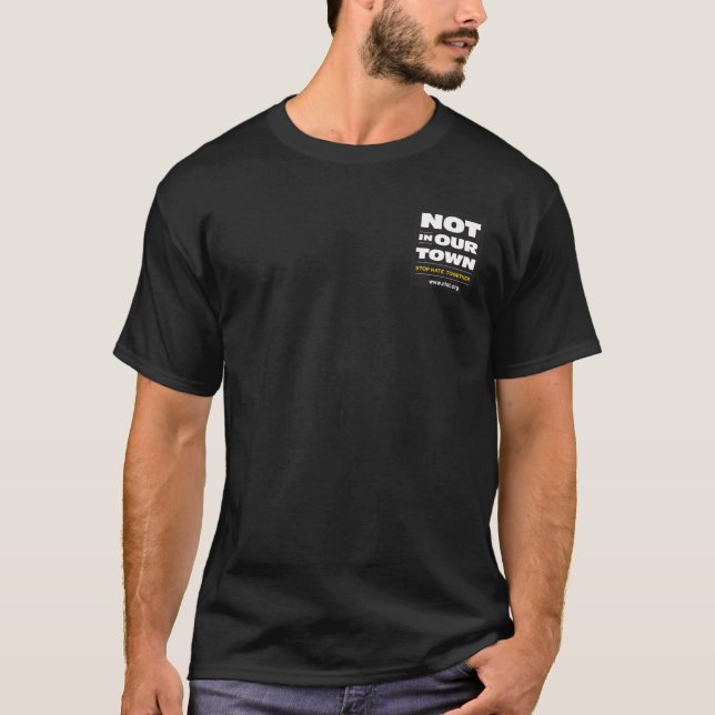 Nicht in unserem Stadtgrundlegenden T - Shirt (Vorderseite)