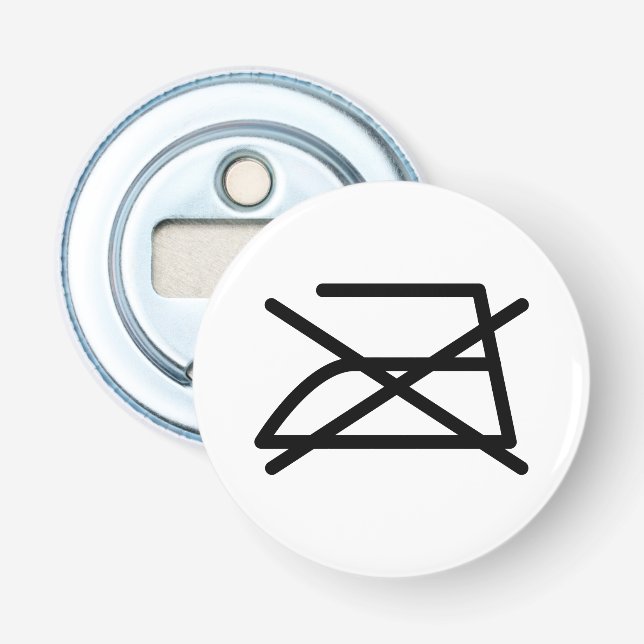 NICHT IRON! FLASCHENÖFFNER (Vorderseite)