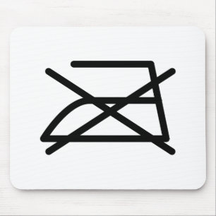 NICHT IRON! MOUSEPAD