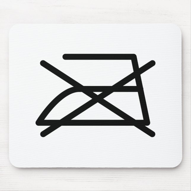 NICHT IRON! MOUSEPAD (Vorne)