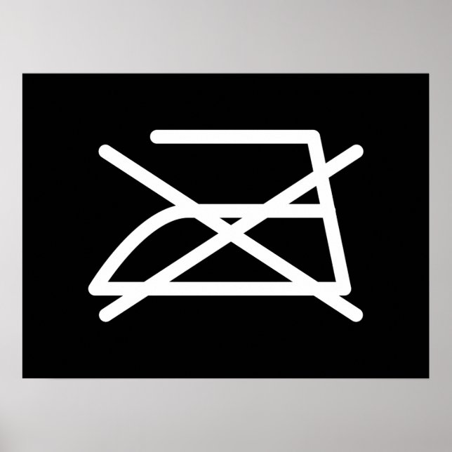 NICHT IRON! POSTER (Vorne)