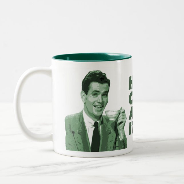 "Nicht ist dieses Schlechte" - KoffeeKat Zweifarbige Tasse (Links)