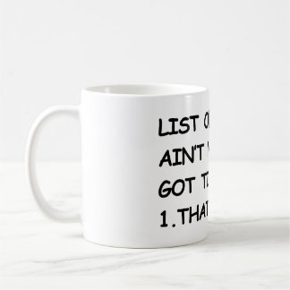 Nicht ist niemand got Zeit für das! Kaffeetasse