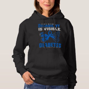 Nicht jede Behinderung ist ein sichtbares Diabetes Hoodie